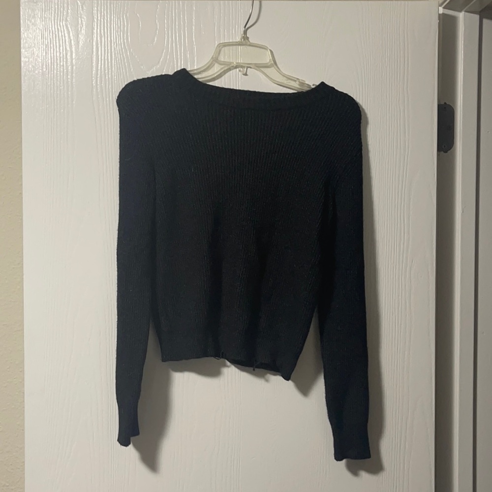 Black sweater